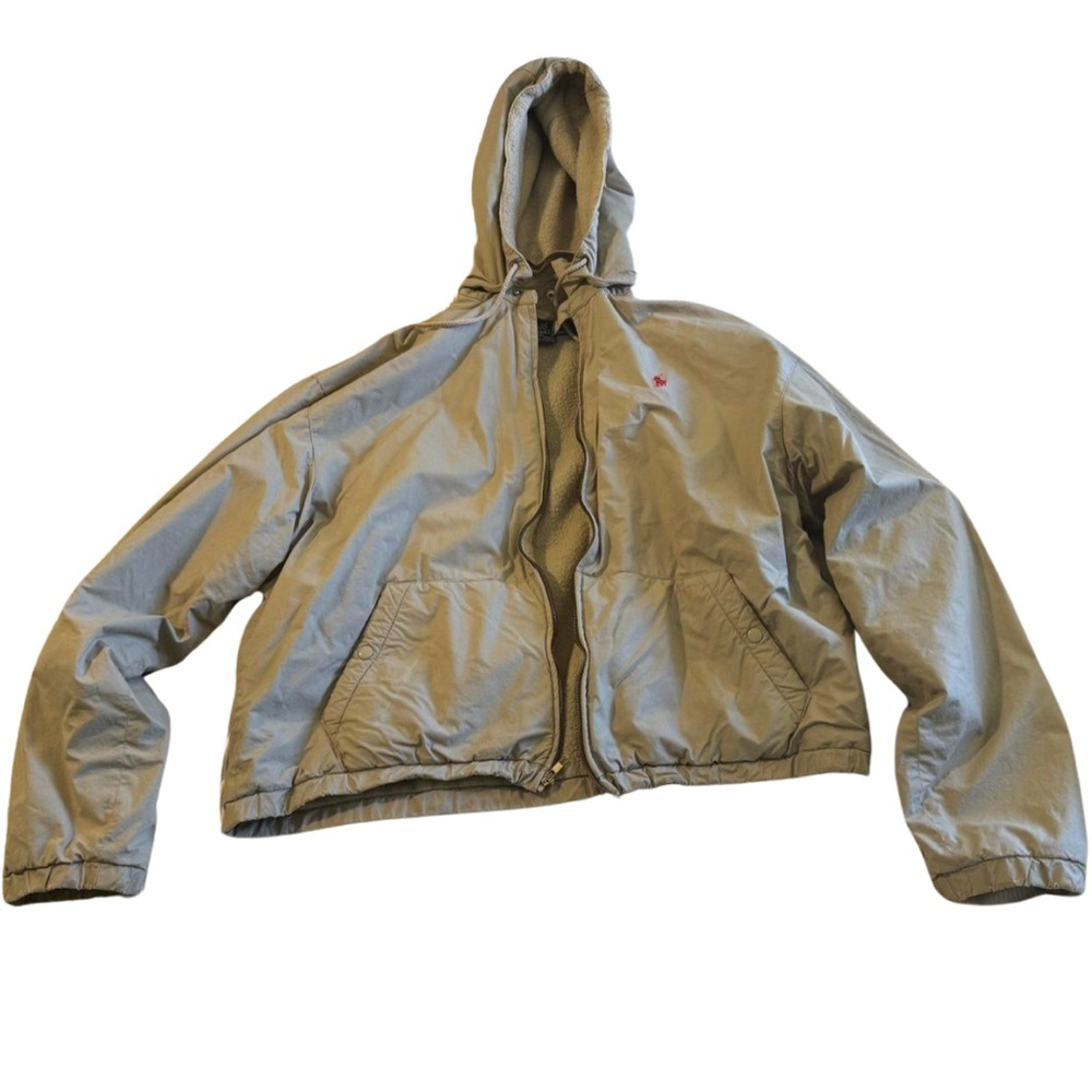 Polo Ralph Lauren thick tan windbreaker jacket 🧥